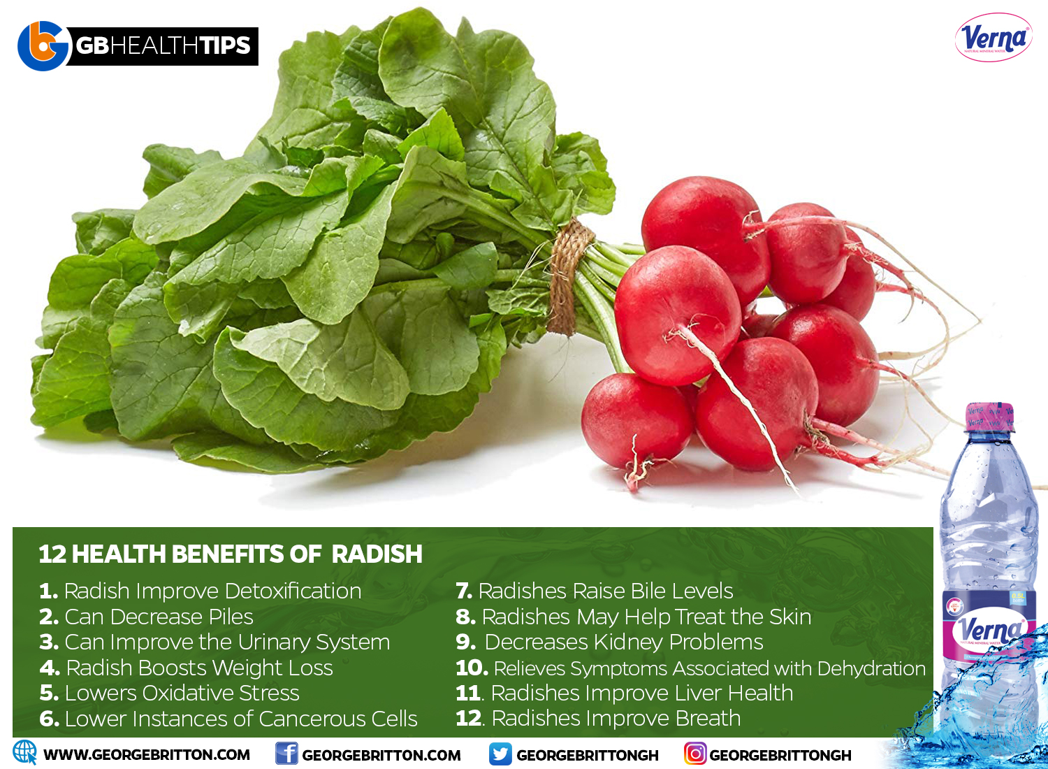 12 Amazing Health Benefits of Radish GBAfrica